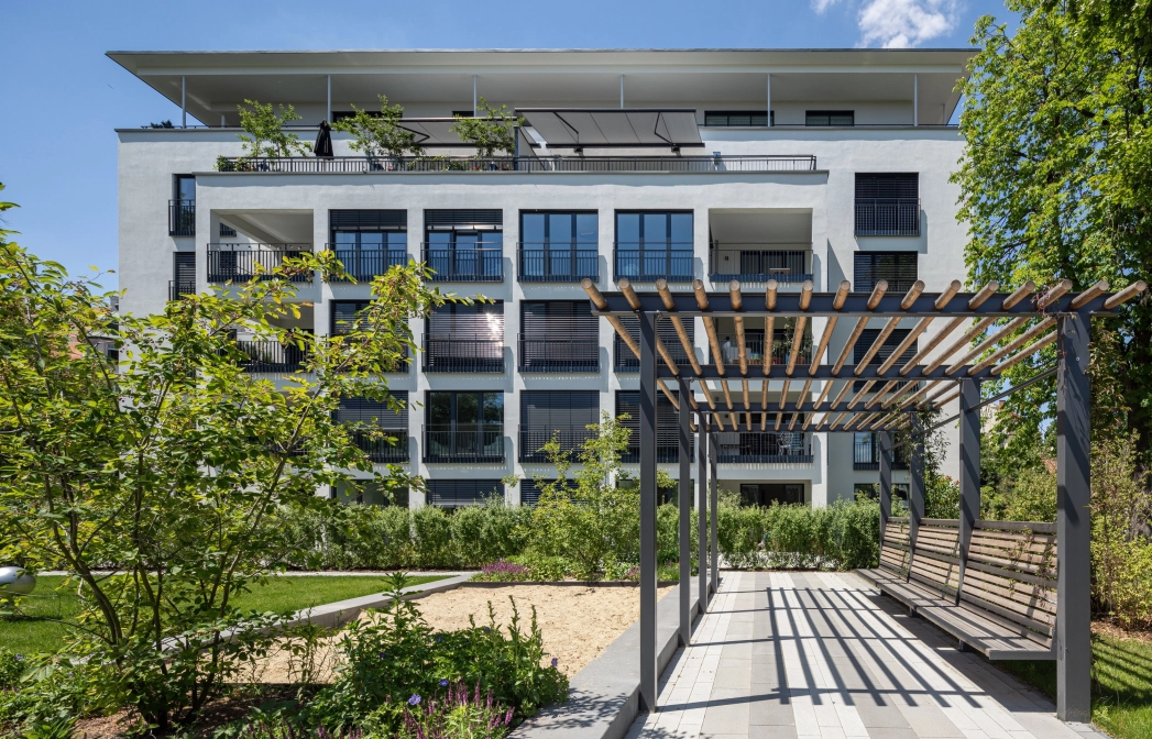 modern new building stylish open space design