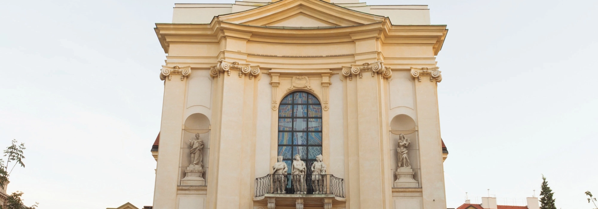 church forecourt