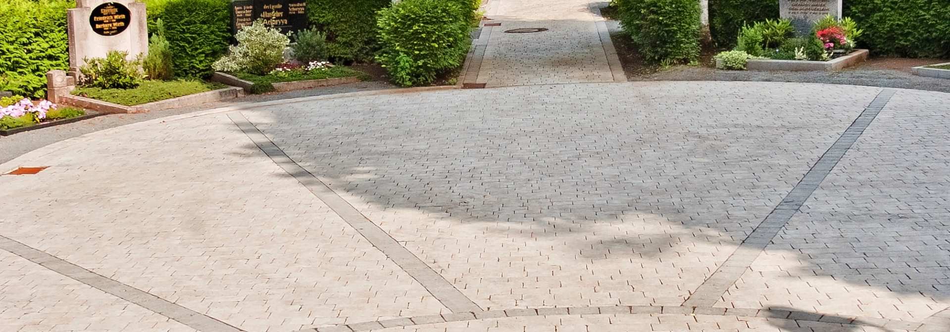 cemetery church square path