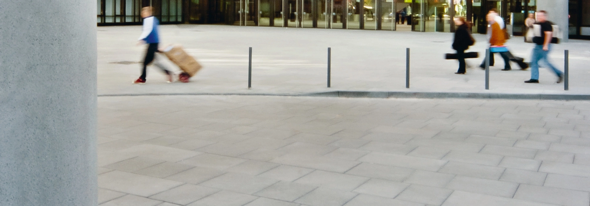 exhibition center forecourt