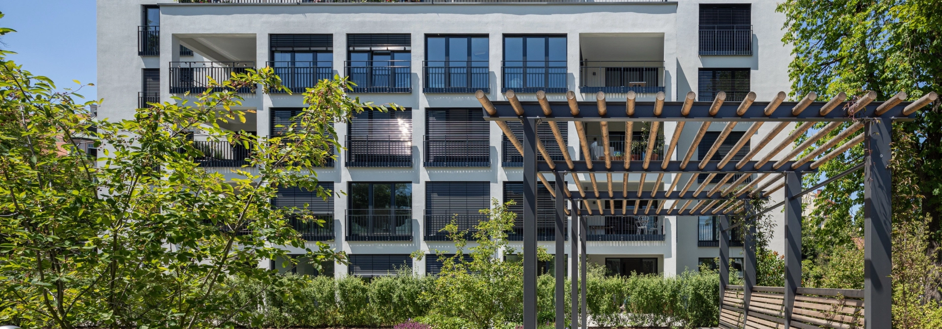modern new building stylish open space design