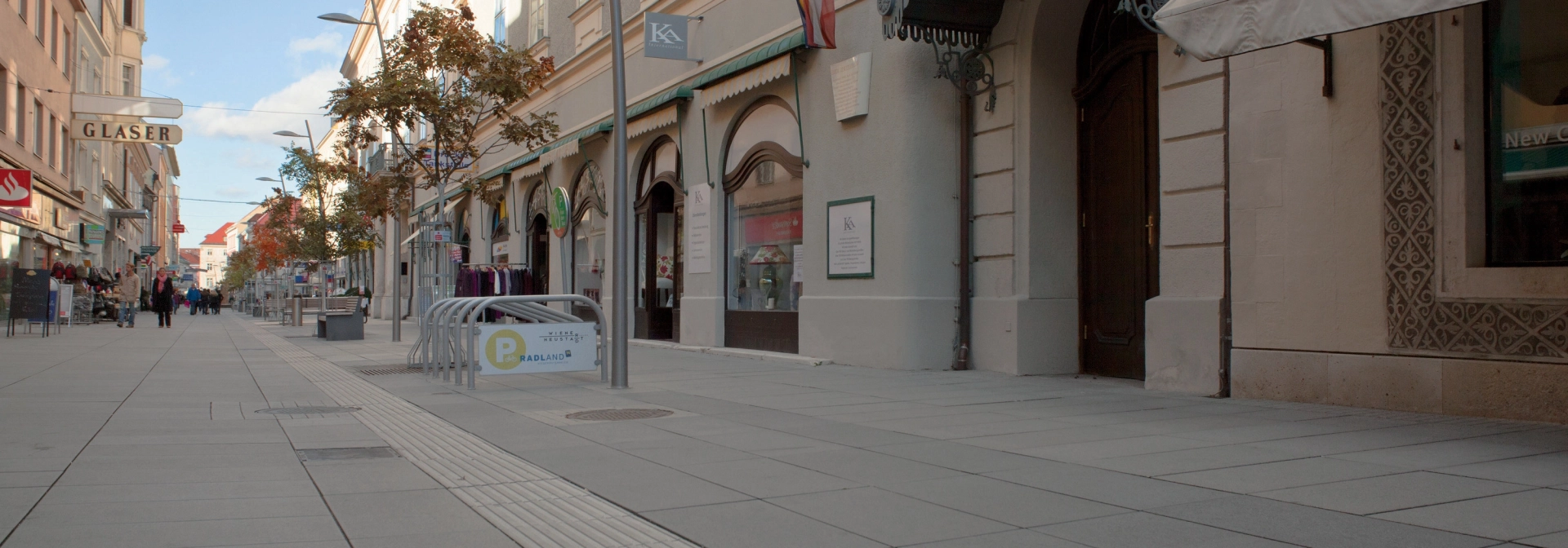 pedestrian zone vienna new town