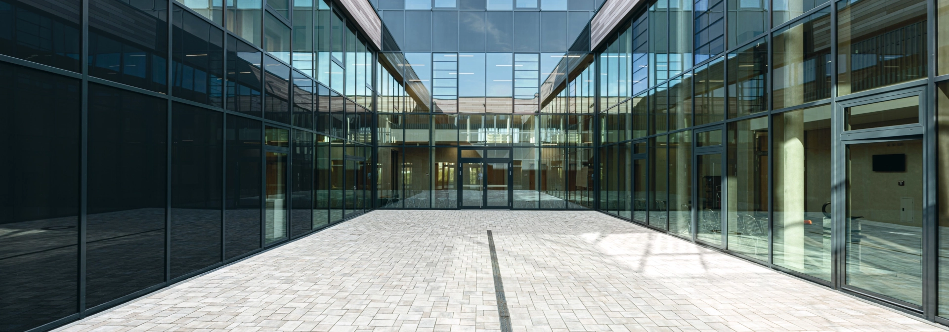 courtyard vocational school modern