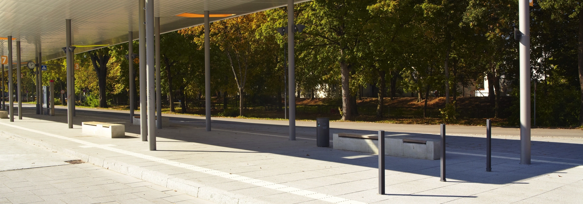 bus station planted