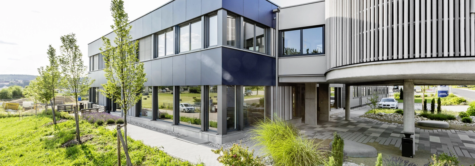 company plants modern premises
