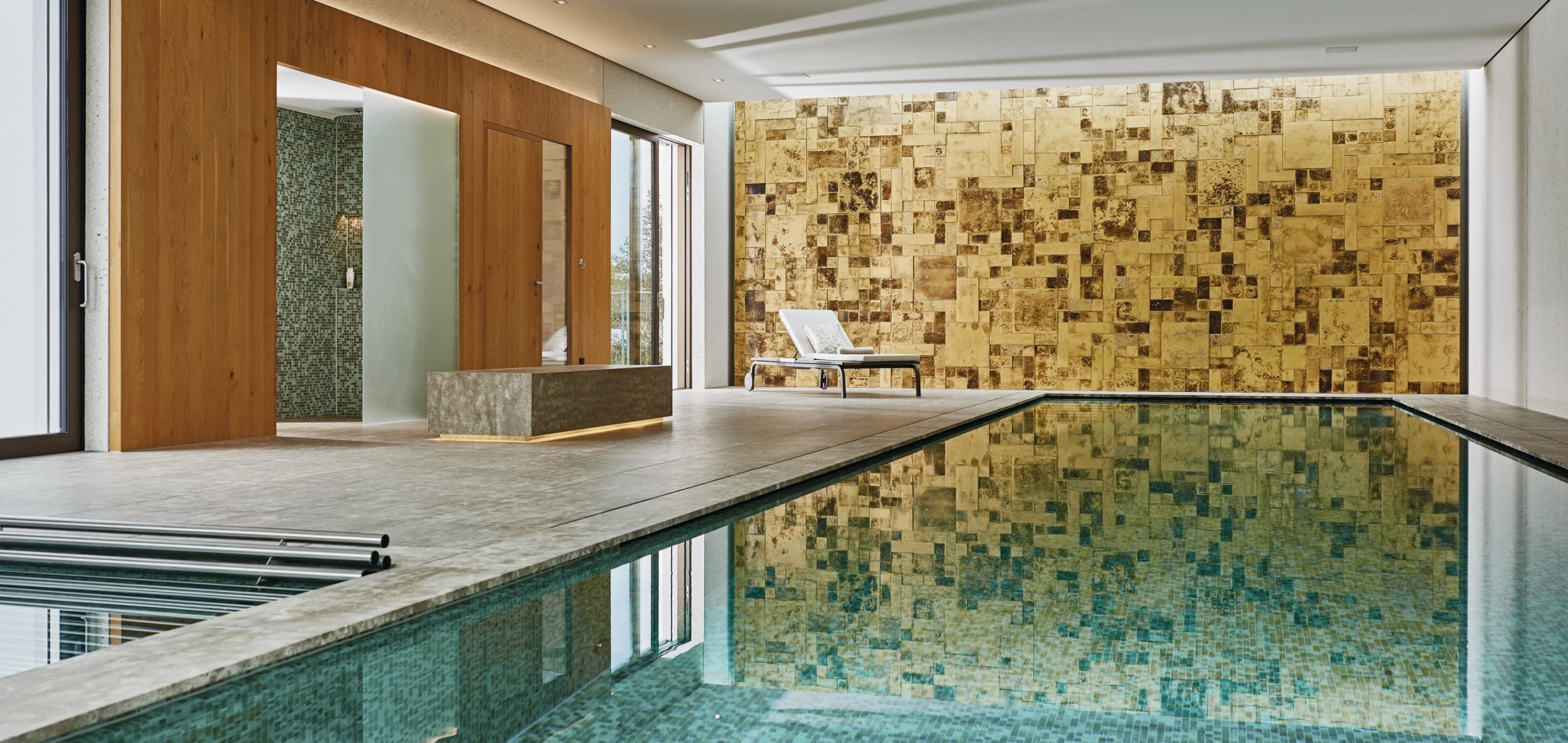 MOSAICO etrusco Gold oxide