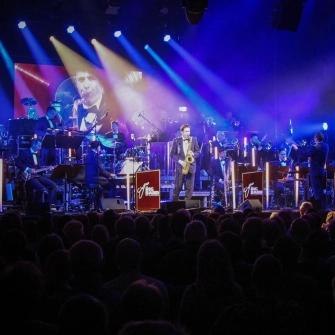 Die BigBand der Bundeswehr bei einem Auftritt