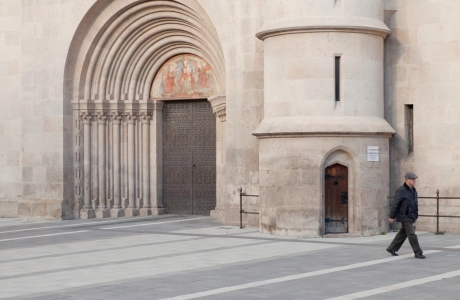 cathedral square church entrance