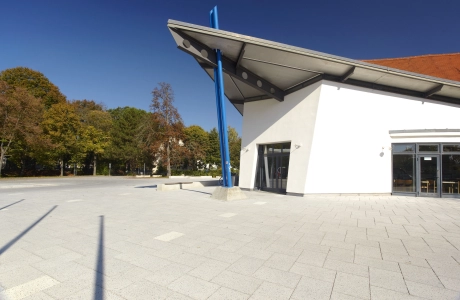 bus station entrance hall