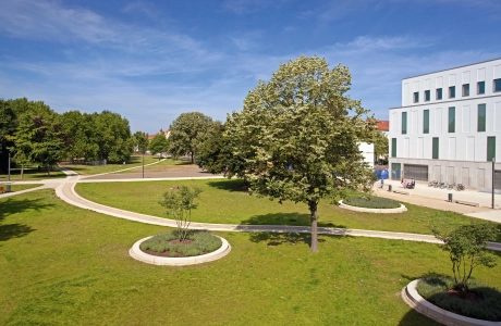 park space entrance