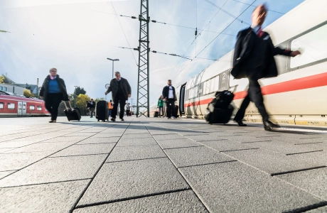 station platform