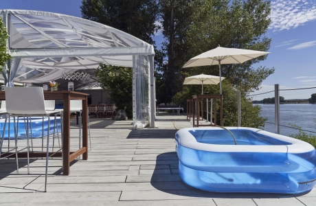 insel event location modern terrace