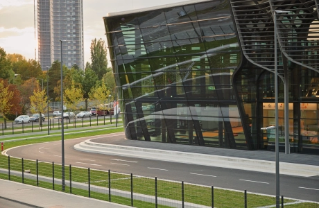 exhibition hall street city