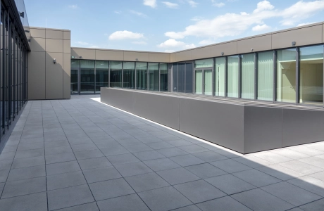 company headquarters campus terrace