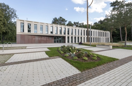 town hall square planted