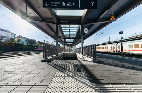 station platform