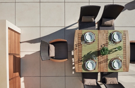 modern terrace