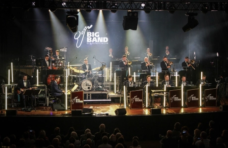 Die BigBand der Bundeswehr beim Auftritt
