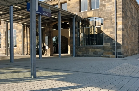 park and ride facility square