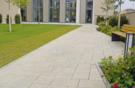 rectory forecourt planted