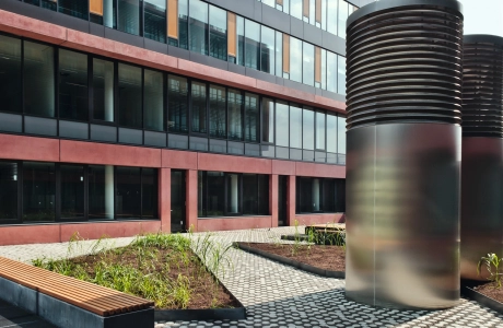 inner courtyard campus