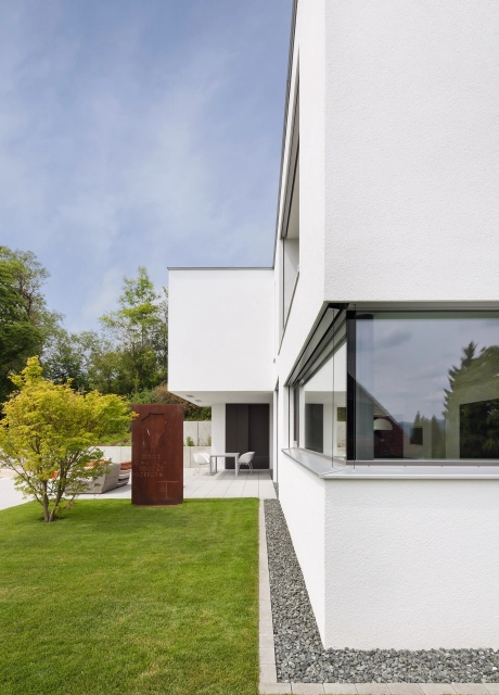 modernes haus fenster terrasse