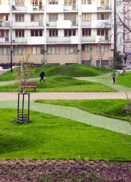 square office building park
