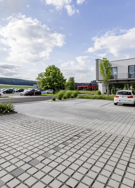 company plants modern business premises