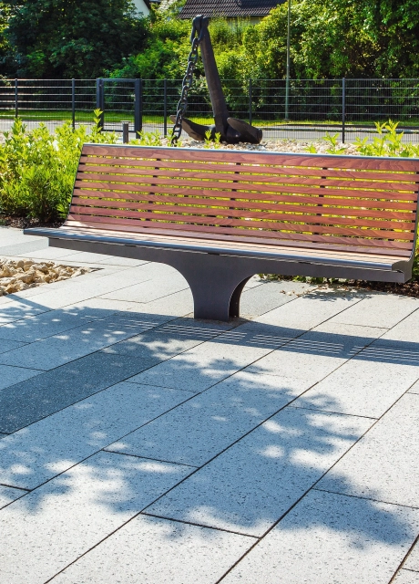 company headquarters outdoor planting