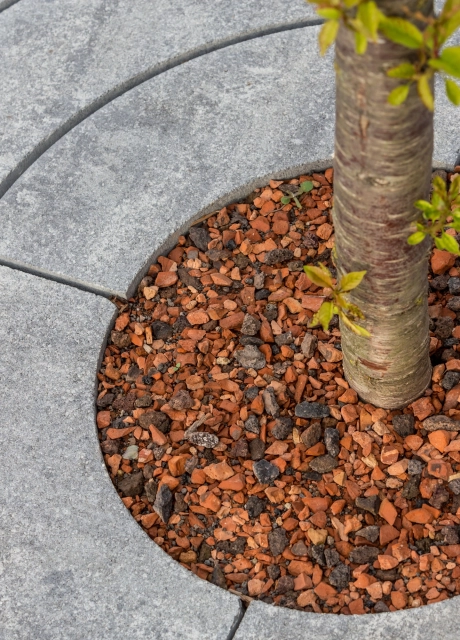 hotel modern planted