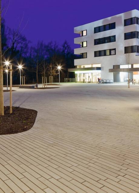 square building