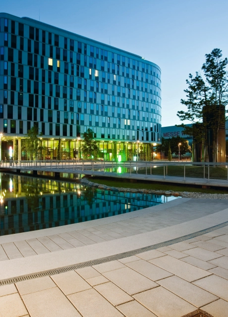 quarter water footpath seating