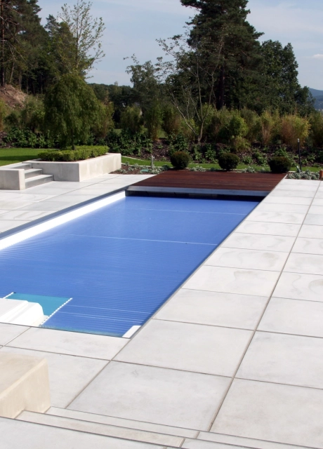 garden pool villa view
