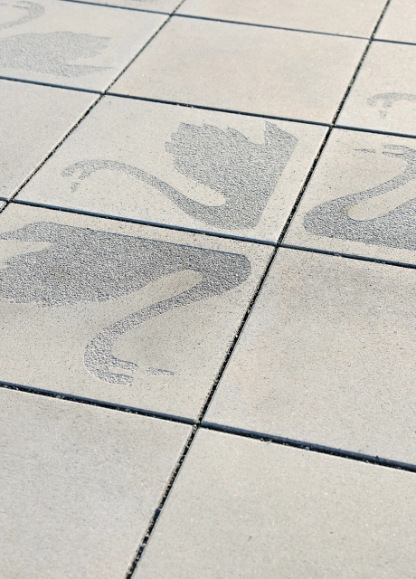 place company planted building modern