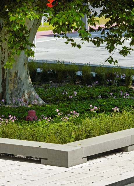 city center station area square