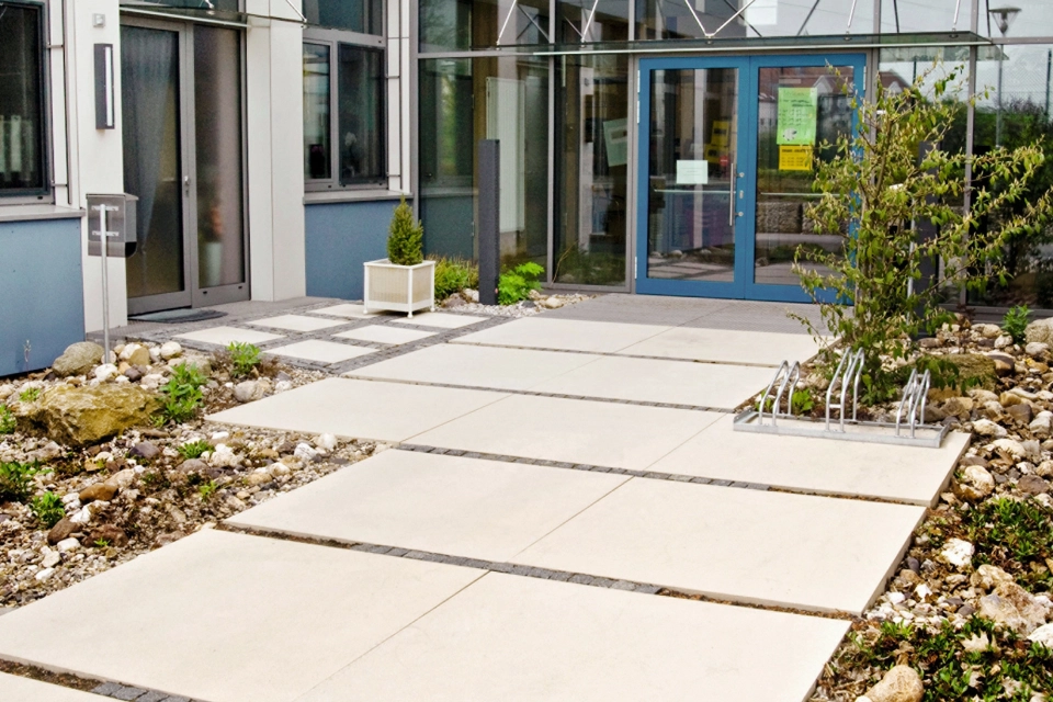 school building entrance