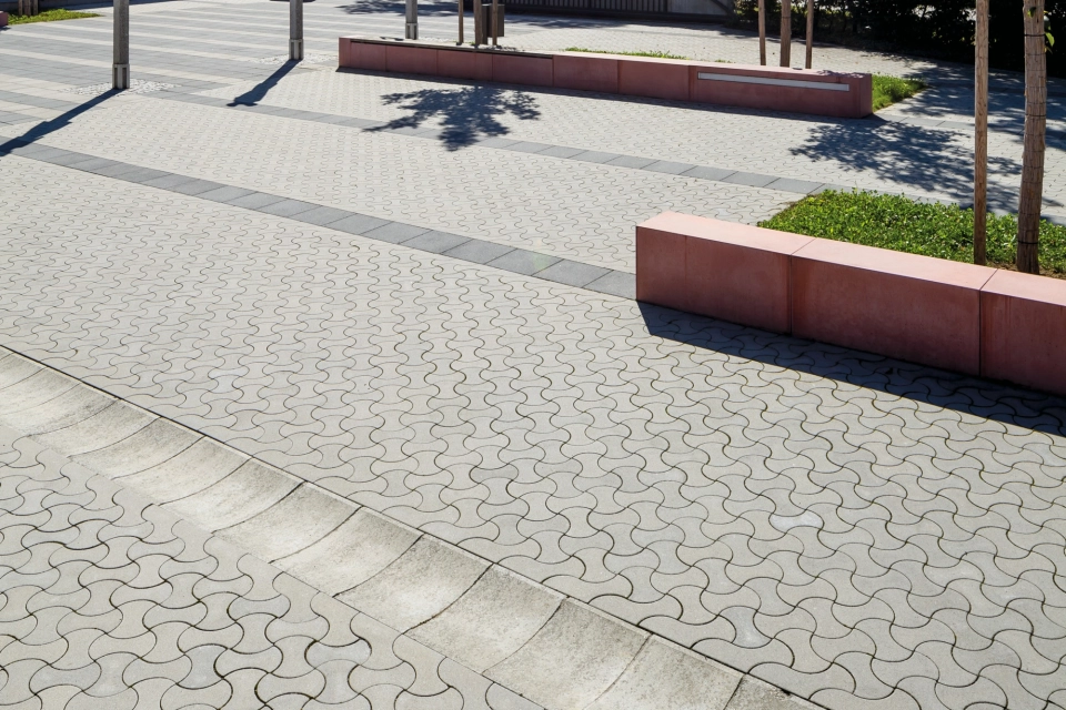 campus planted vocational school modern