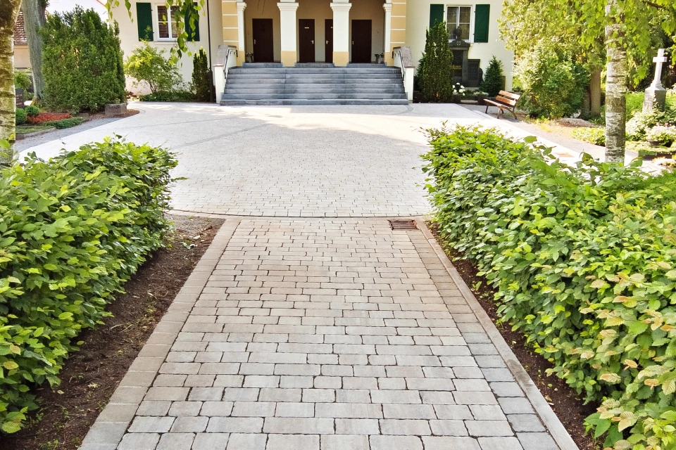 cemetery church square path
