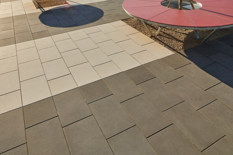 campus square modern planted