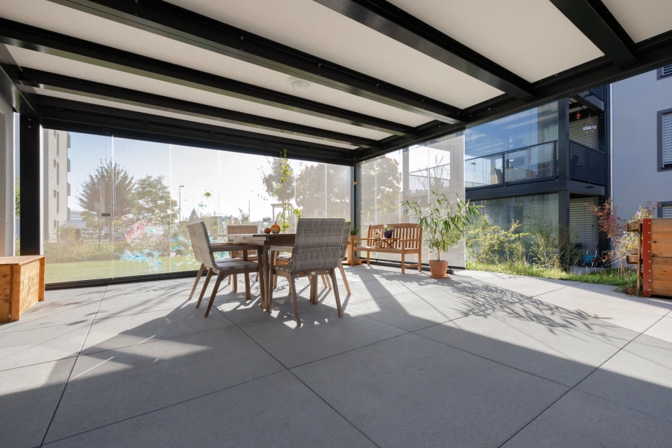 residential quarter residential house planted garden family-friendly
