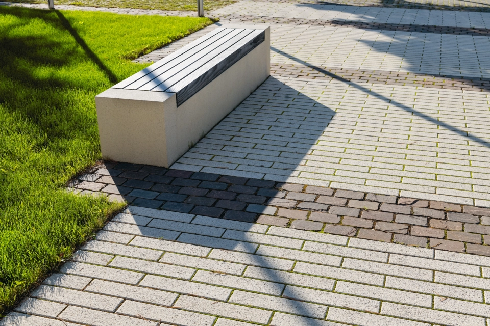 town hall square planted