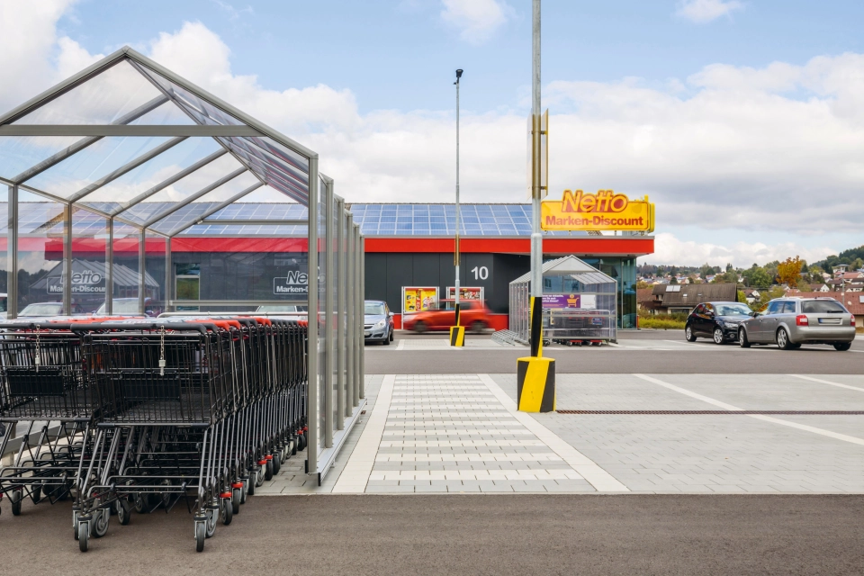 parking lot shopping store 