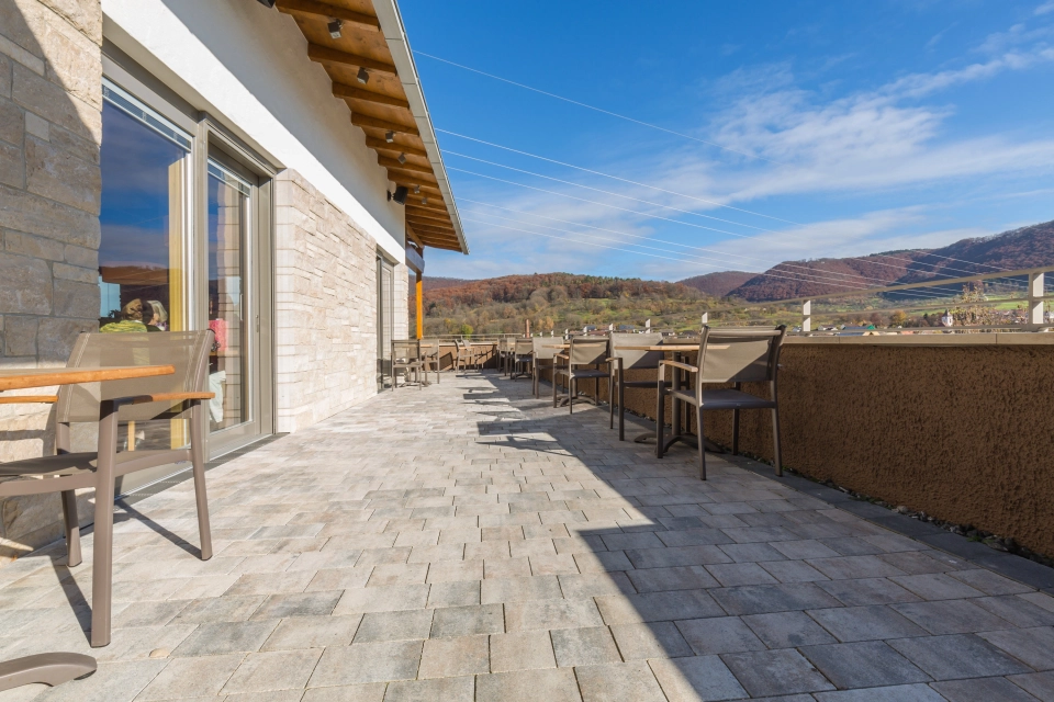 nature idyllic cafe farm store terrace