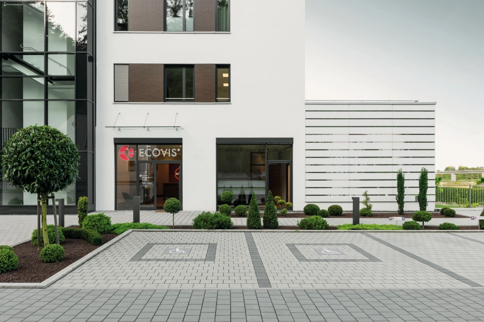 apartment nature modern commercial parking lot
