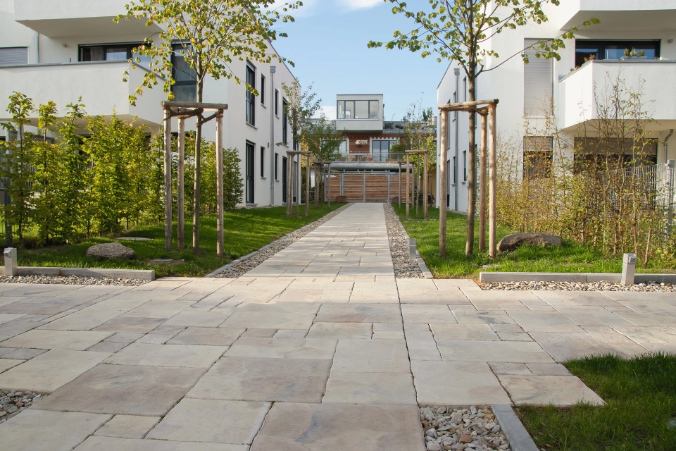 modern park district residential complex