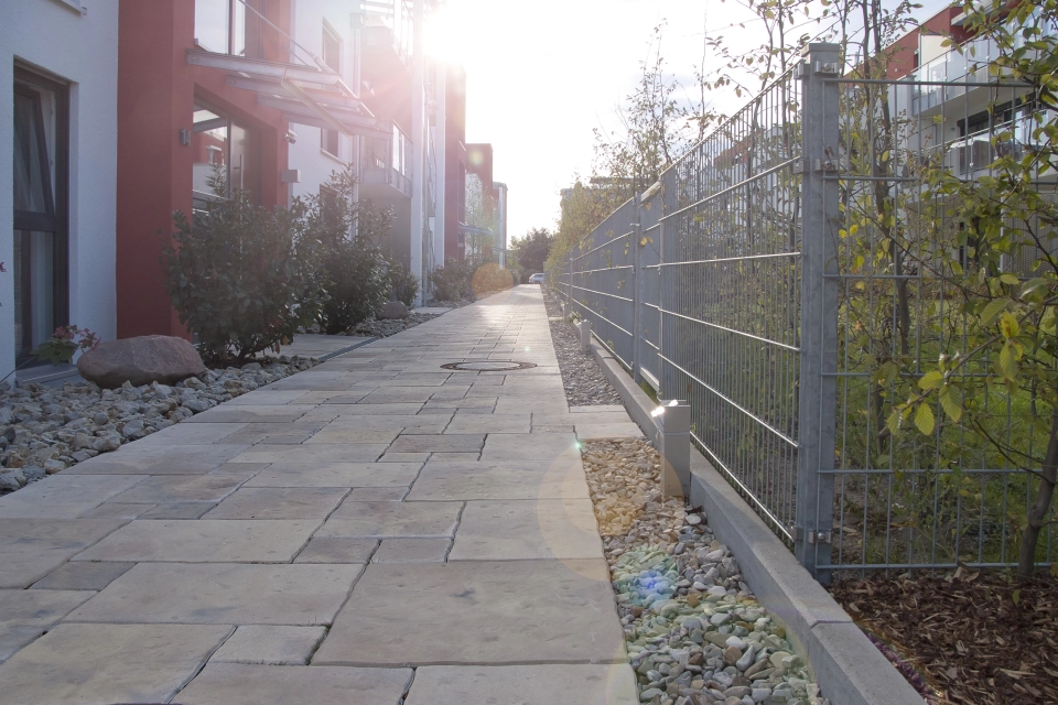 modern park district residential complex