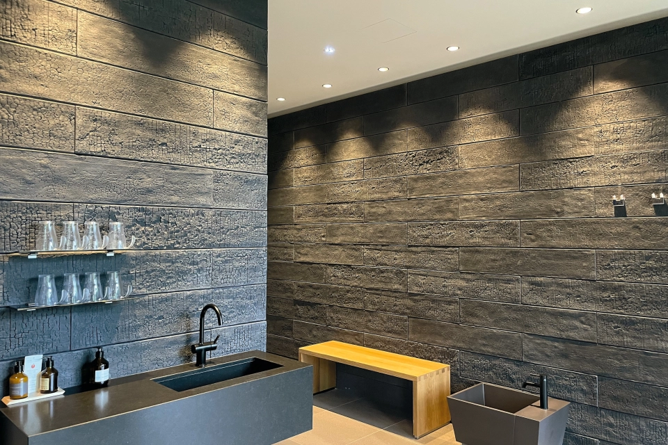 interior wellness area sauna