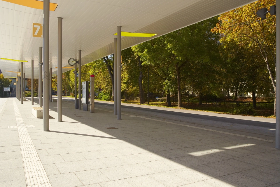 bus station planted