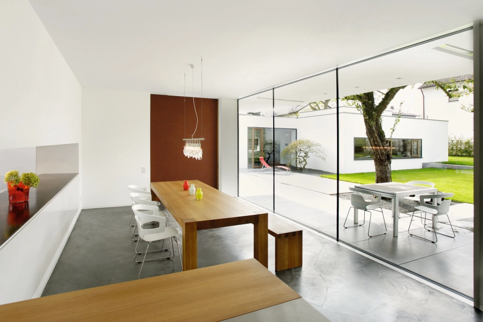 dining room minimalist modern