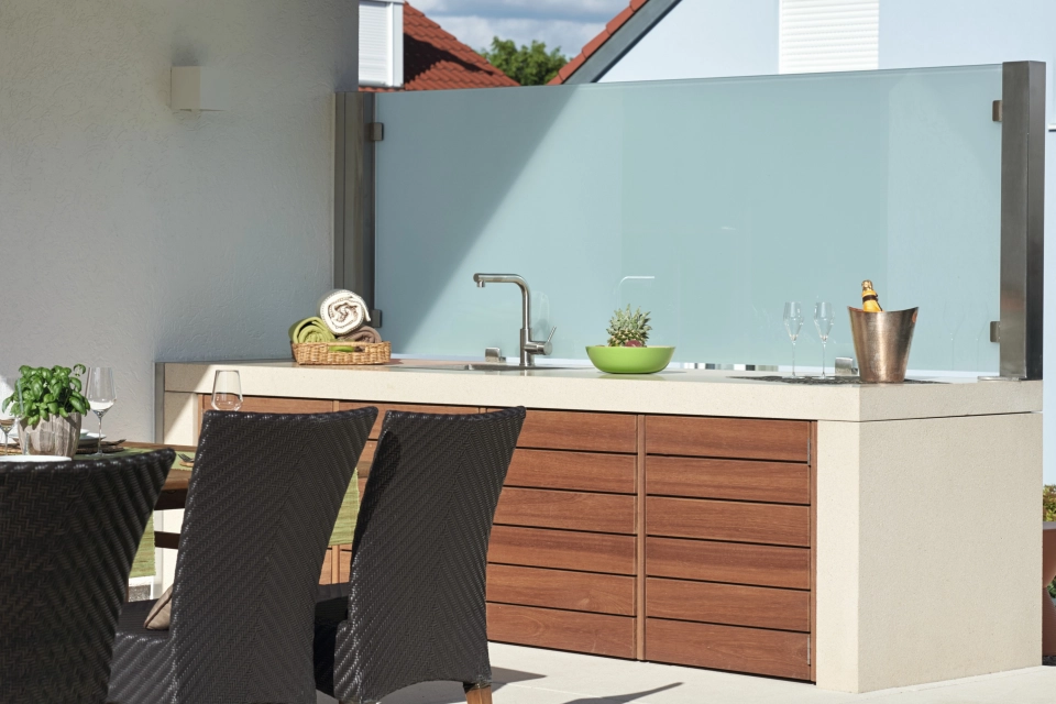 modern terrace
